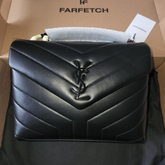 YSL small loulou so black - Picture 1 of 14